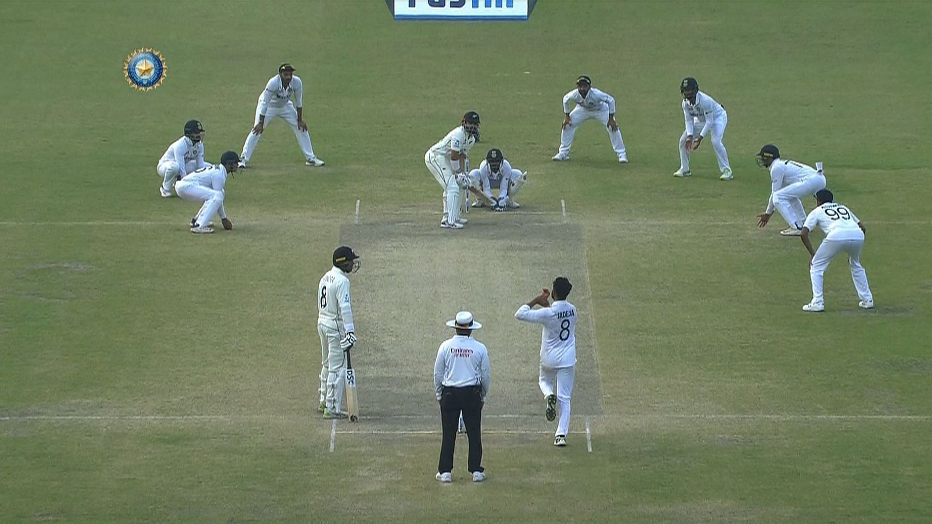India vs New Zealand 1st Test. Pic: BCCI