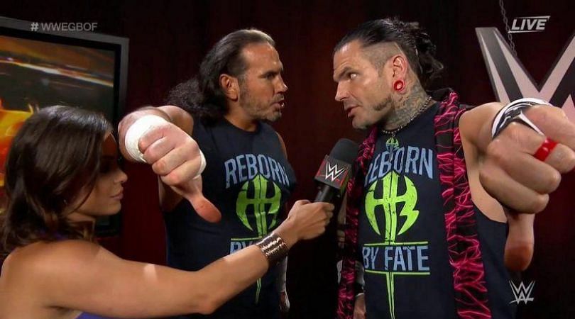 Matt and Jeff Hardy in the one-off &quot;Great Balls of Fire&quot; pay-per-view