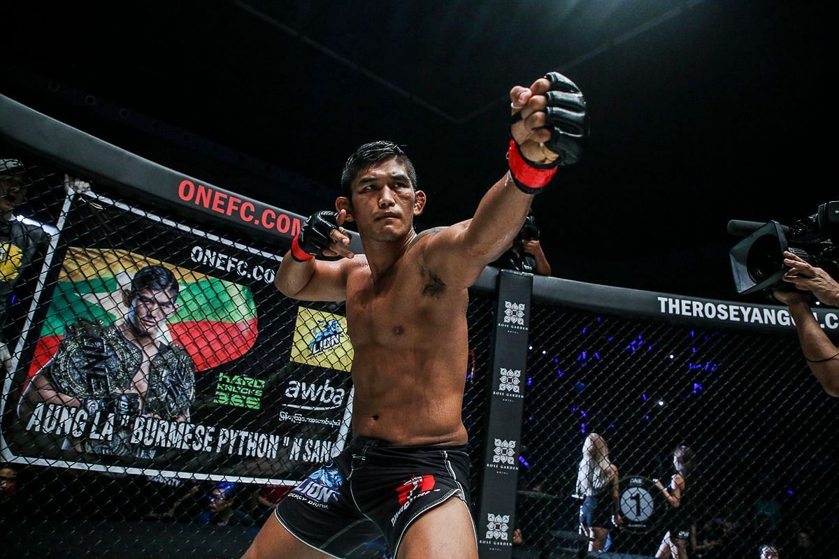 Former two-division world champion Aung La Nsang. [Photo: ONE Championship]