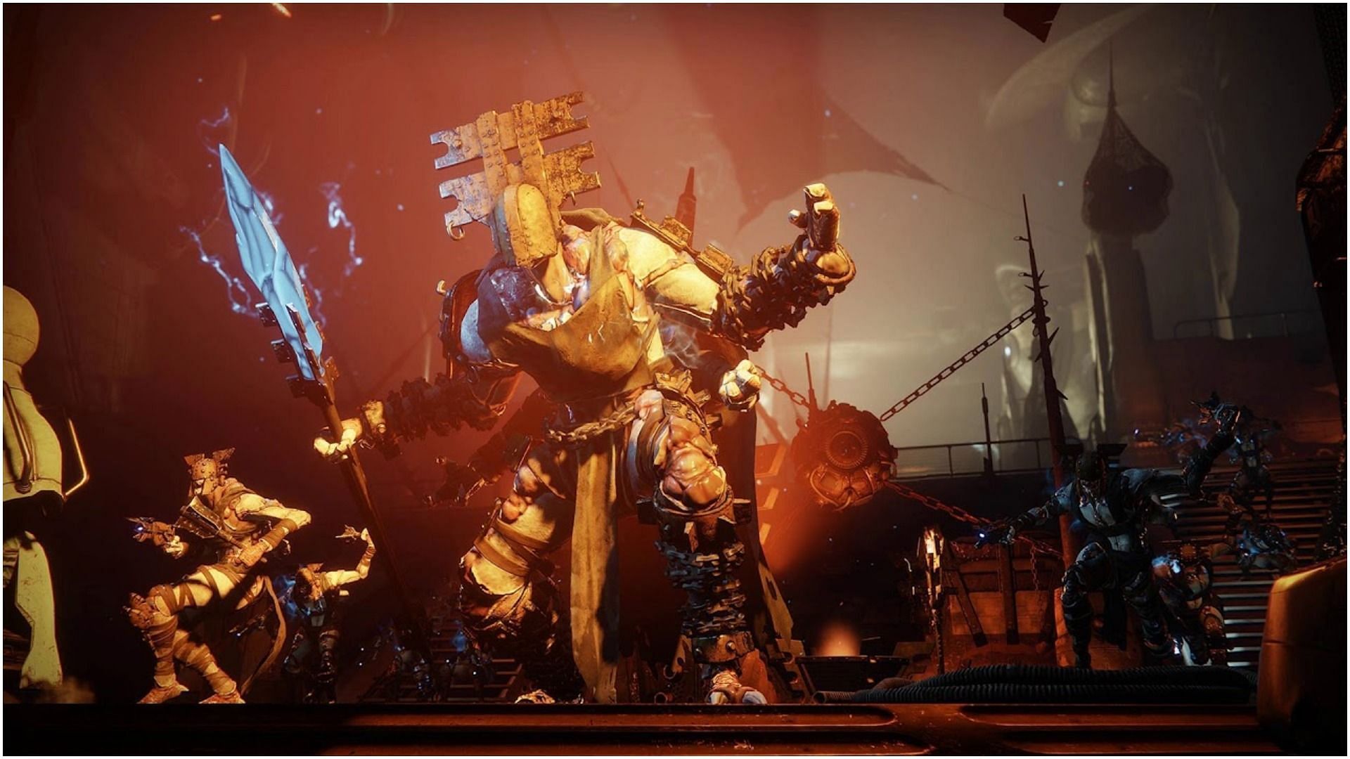 Fanatic boss in Destiny 2 Hollowed Lair strike (Image via Bungie)