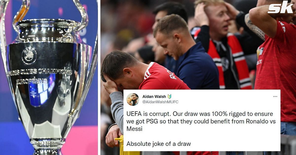 Manchester United fans claim UEFA Champions League draw is 'rigged