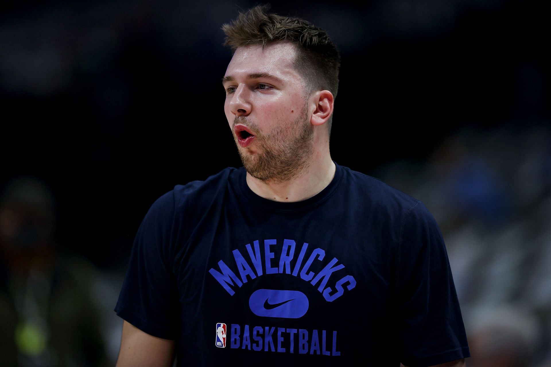 Luka Doncic of the Dallas Mavericks