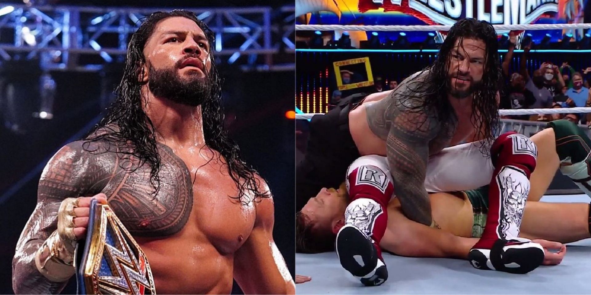 WWE यूनिवर्सल चैंपियन रोमन रेंस ने 2021 में कई धमाकेदार मैच लड़े हैं