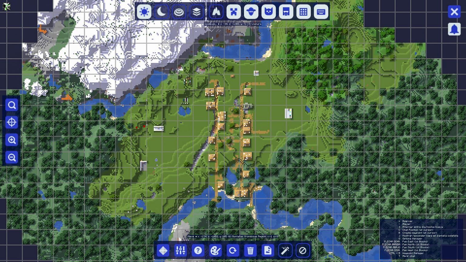 JourneyMap (Image via Minecraft)