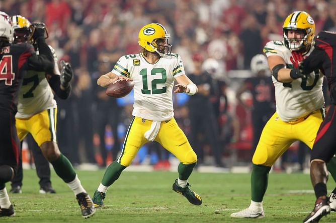 What is Aaron Rodgers' record against Baltimore Ravens?