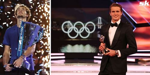 Alexander Zverev won the 2021 German Sportsman of the Year Award