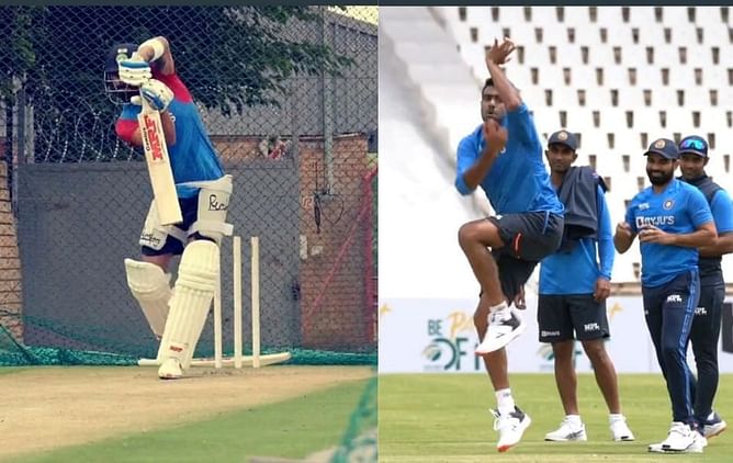 दक्षिण अफ्रीका के खिलाफ टेस्‍ट से पहले टीम इंडिया ने किया कड़ा अभ्‍यास, देखें वीडियो