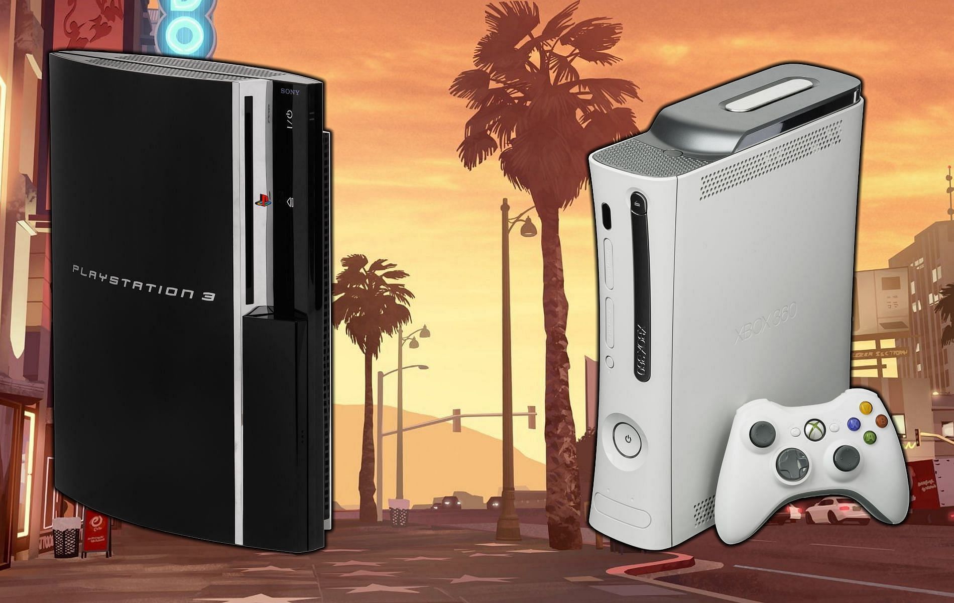 PS3 and Xbox 360 players can no longer play GTA Online (Image via Rockstar Games, Sony, Microsoft)