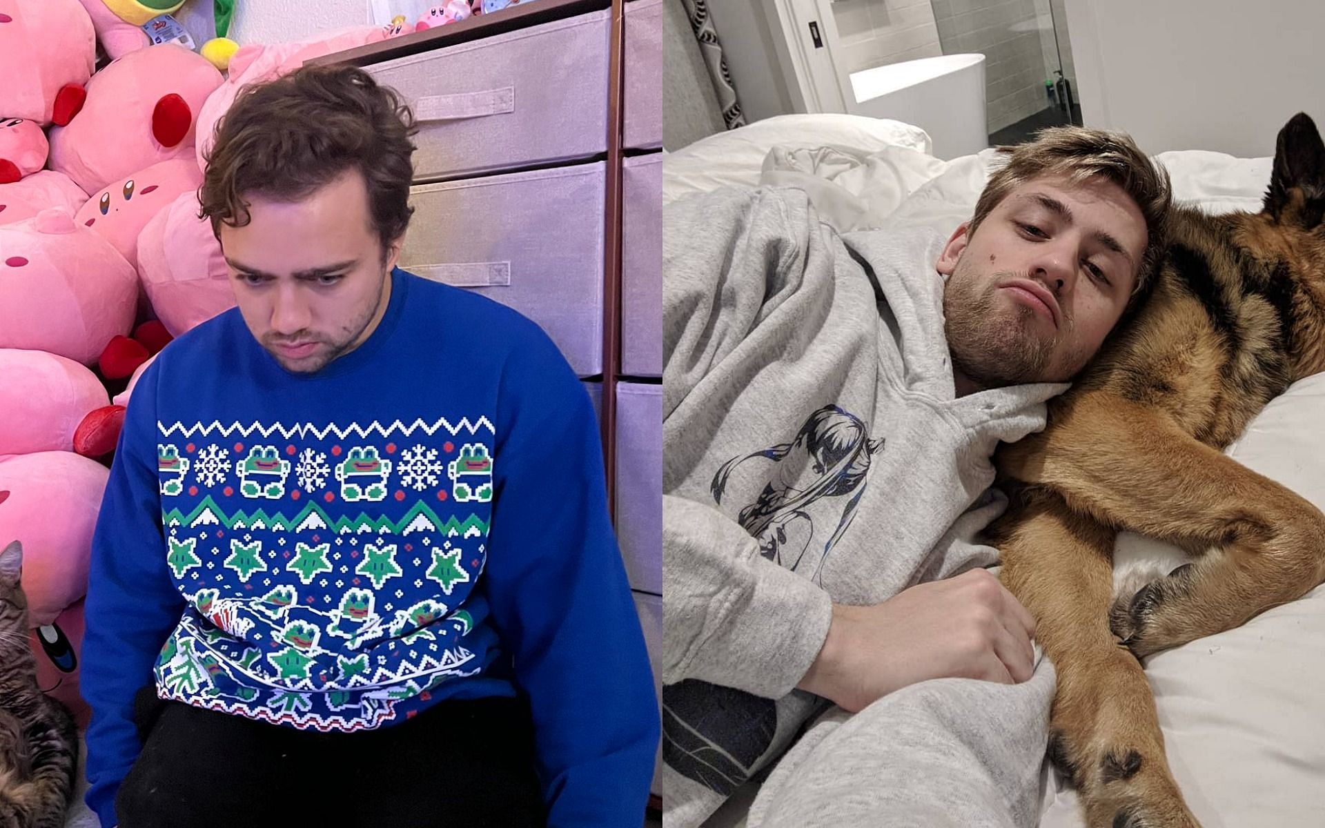 Mizkif and Sodapoppin get into a &quot;heated&quot; debate (Images via Twitter/REALMizkif and Instagram/sodapoppintv)