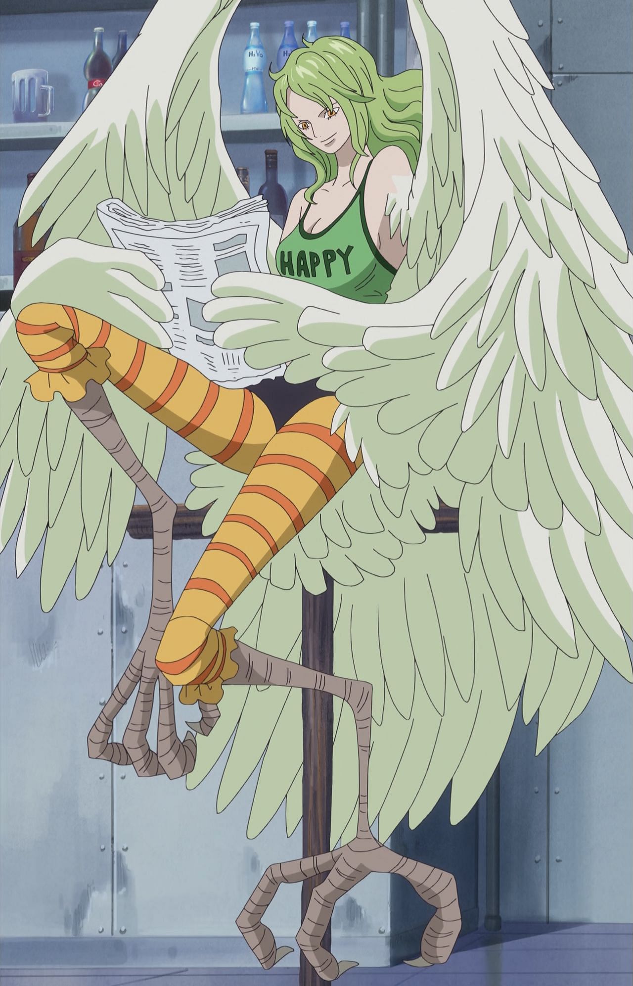 Monet as seen in the One Piece anime (Image via Toei Animation)