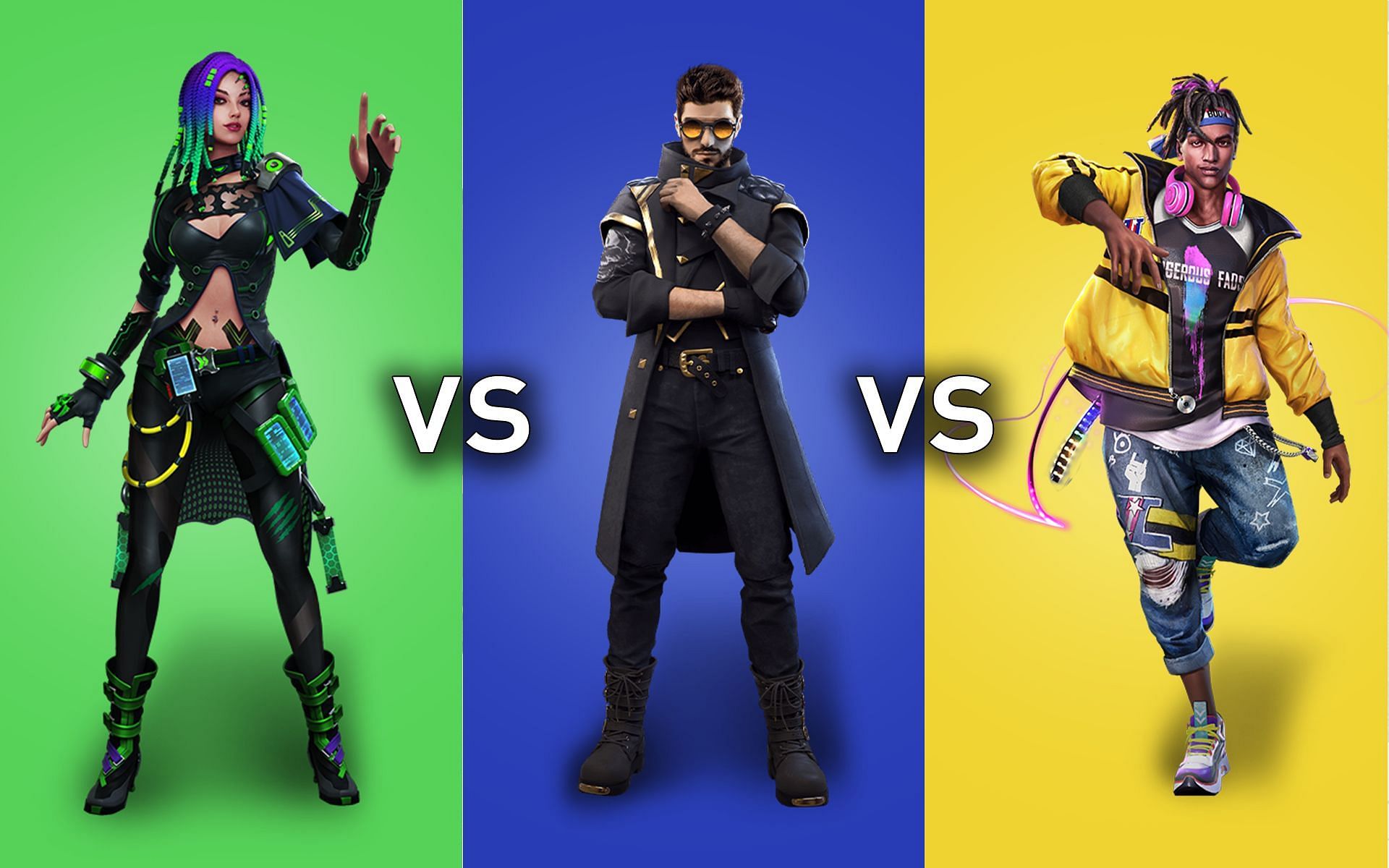 Elite Moco vs Alok vs D-Bee: Which character is the best for rank push? (Image via Sportskeeda)