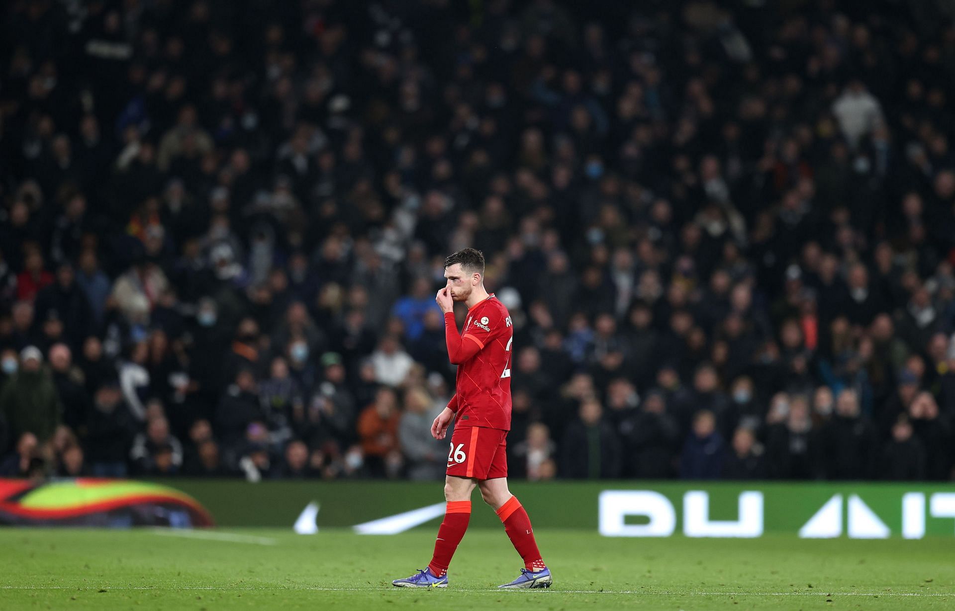 Robertson&#039;s sending off summed up Liverpool&#039;s sloppy and shambolic defense