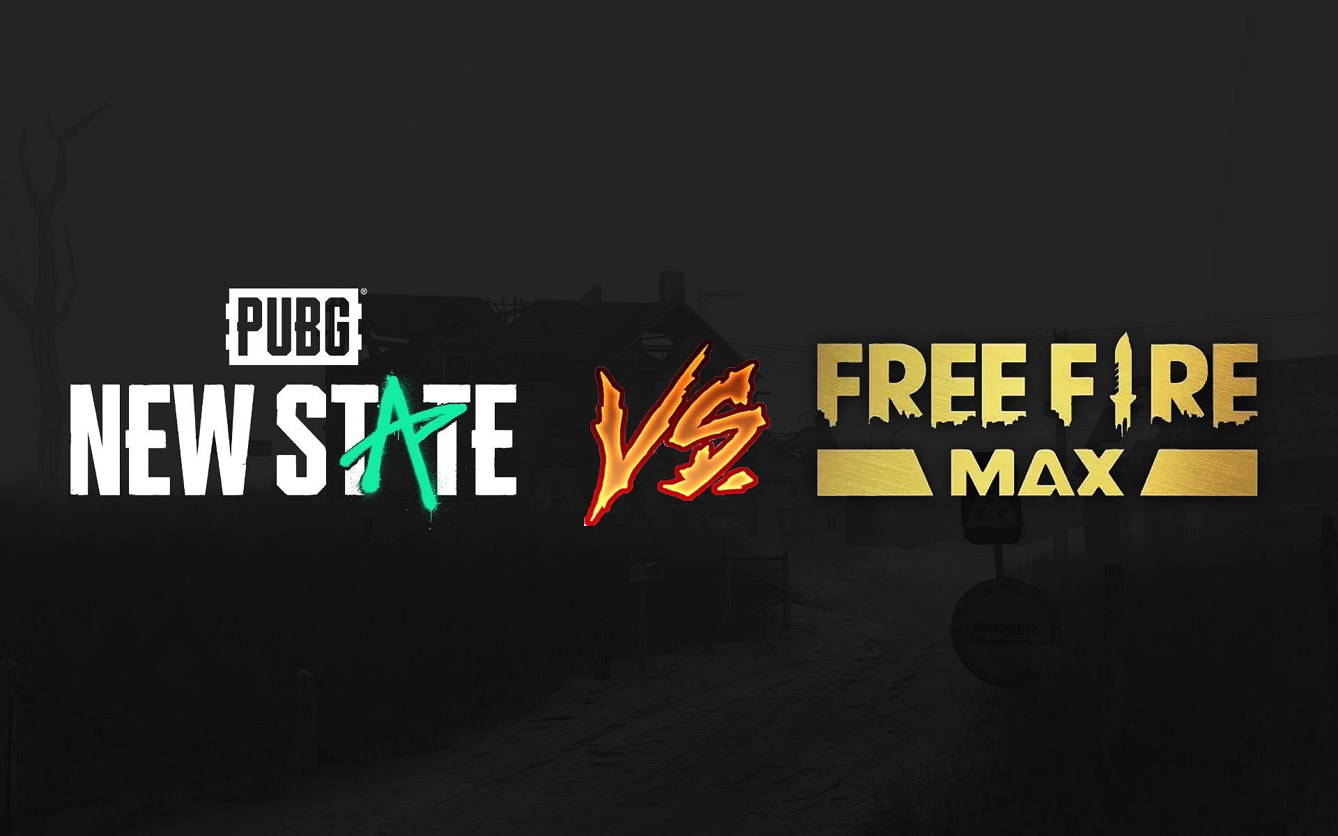 PUBG New State vs Free Fire MAX (Image via Sportskeeda)