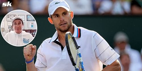 Coach Rick Macci and Andy Roddick