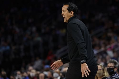 Erik Spoelstra is the head coach of the Miami Heat