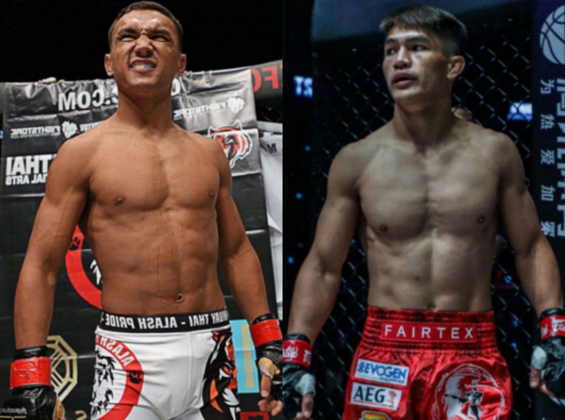 Kairat Akhmetov (left) and Danny Kingad (right). [Photo: ONE Championship]