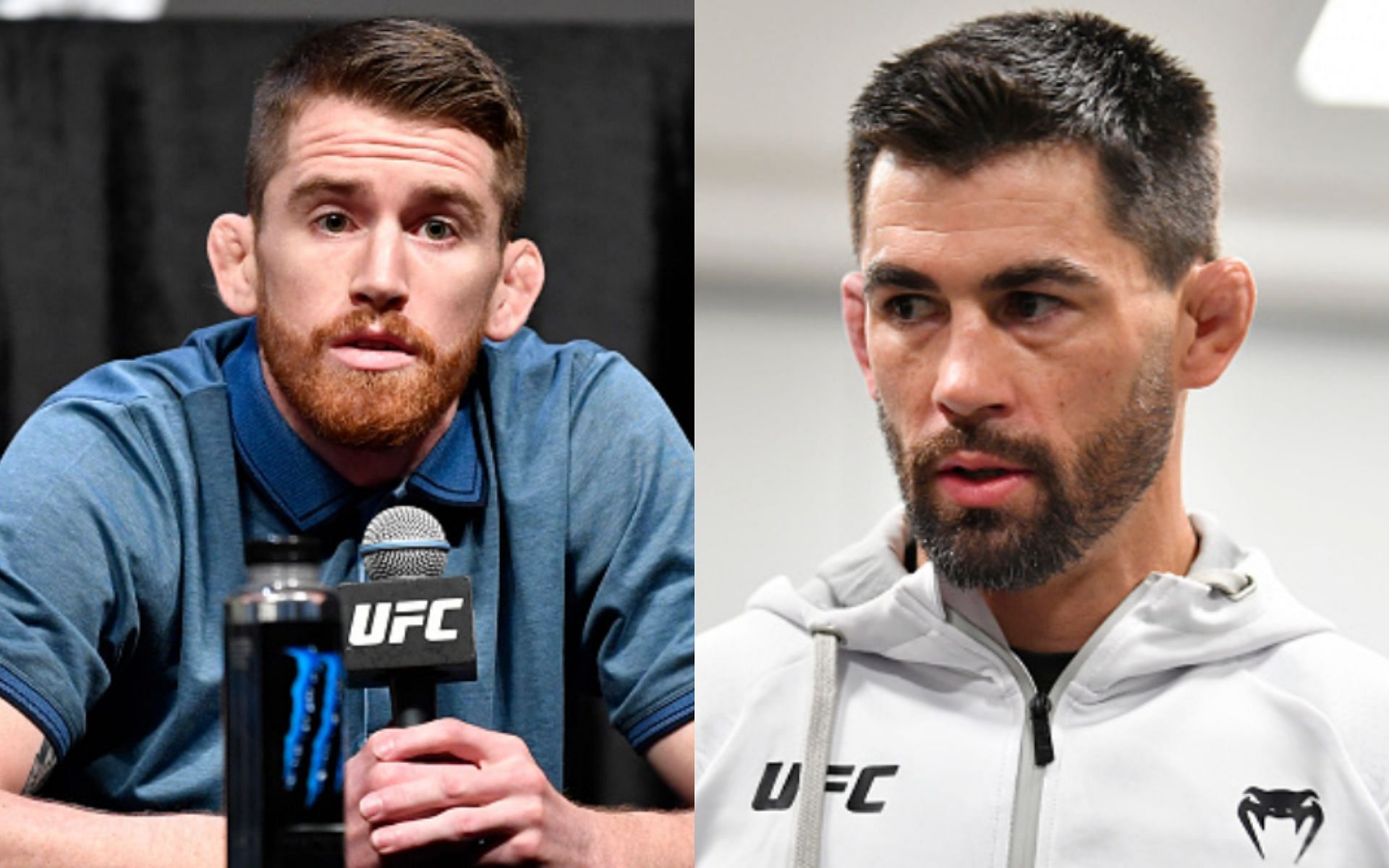 Cory Sandhagen (left); Dominick Cruz (right)