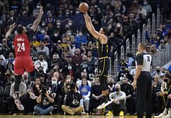"Steph Curry is the people's champ!" - Kendrick Perkins on what makes Stephen Curry unique for the NBA fans as he eyes Ray Allen's 3-point record