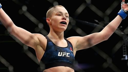 UFC strawweight champion Rose Namajunas [image credit: @ufc on Twitter]