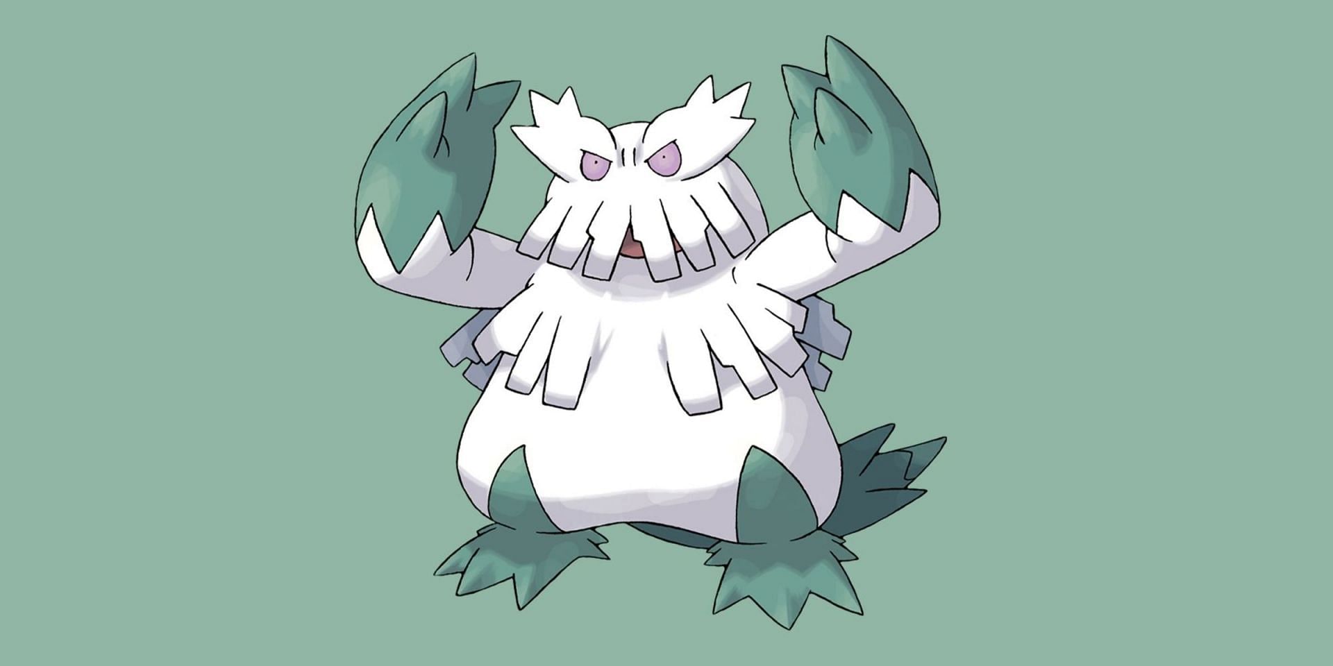 Abomasnow is a good Pokemon burdened by a high number of type weaknesses (Image via The Pokemon Company)