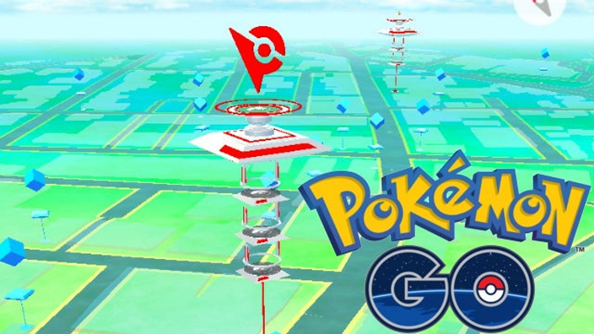 A Gym as it appears in Pokemon GO (Image via Niantic)