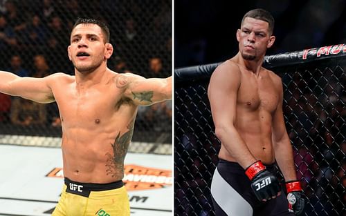 RDA (L) and Nate Diaz (R) PC: UFC