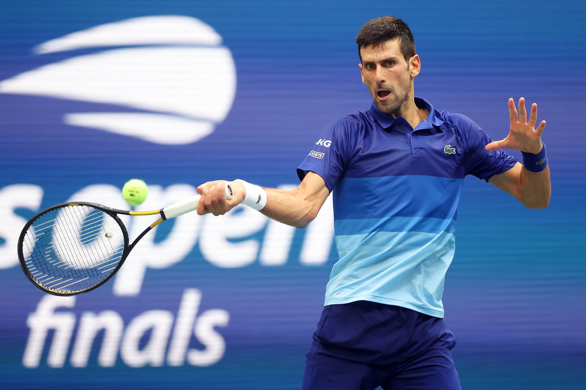 Novak Djokovic won the most 1st serve return points in 2021