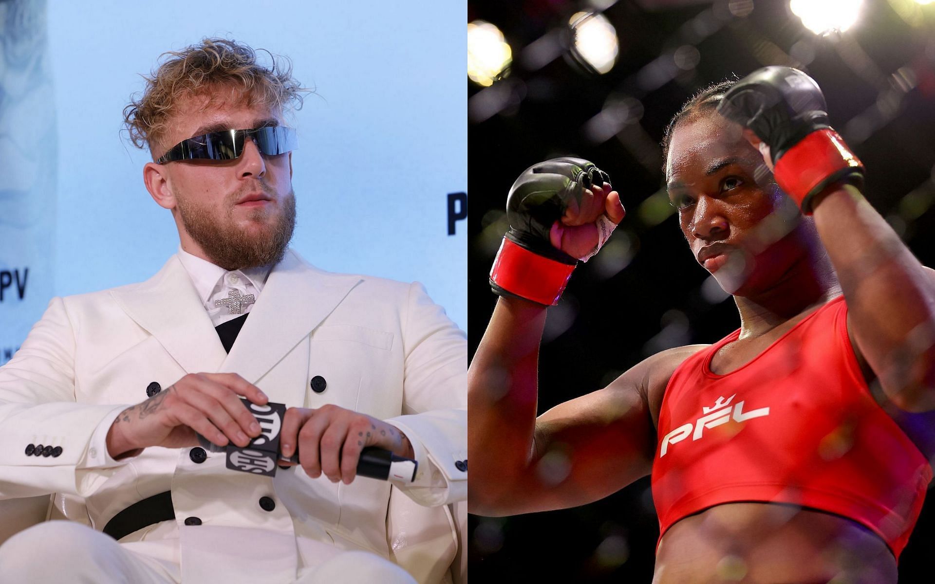 Claressa Shields calls out Jake Paul after he denied the presence of a &quot;no knockout&quot; clause in his contract
