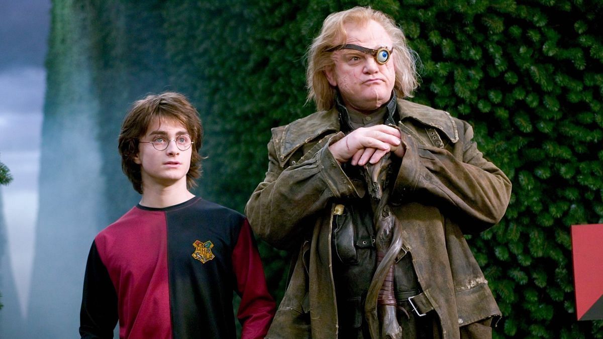 Harry Potter and Made-Eye Moody (Image via Warner Bros.)