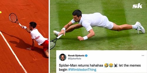 Novak Djokovic is the Spiderman of the tennis universe