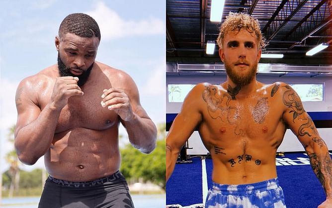 "I don't understand how he could be bad" - Tyron Woodley calls Jake Paul an 'entertainer' but credits him for drawing attention to combat sports
