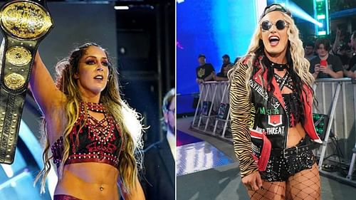 It didn't take long for AEW Women's champ Britt Baker to tease something with Toni Storm