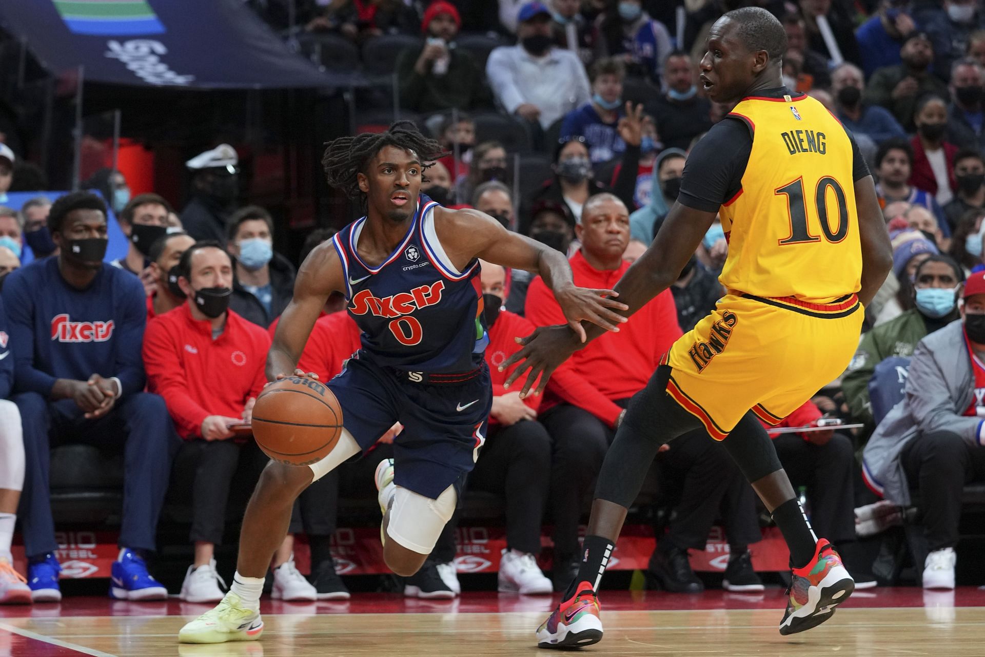 Tyrese Maxey of the Philadelphia 76ers