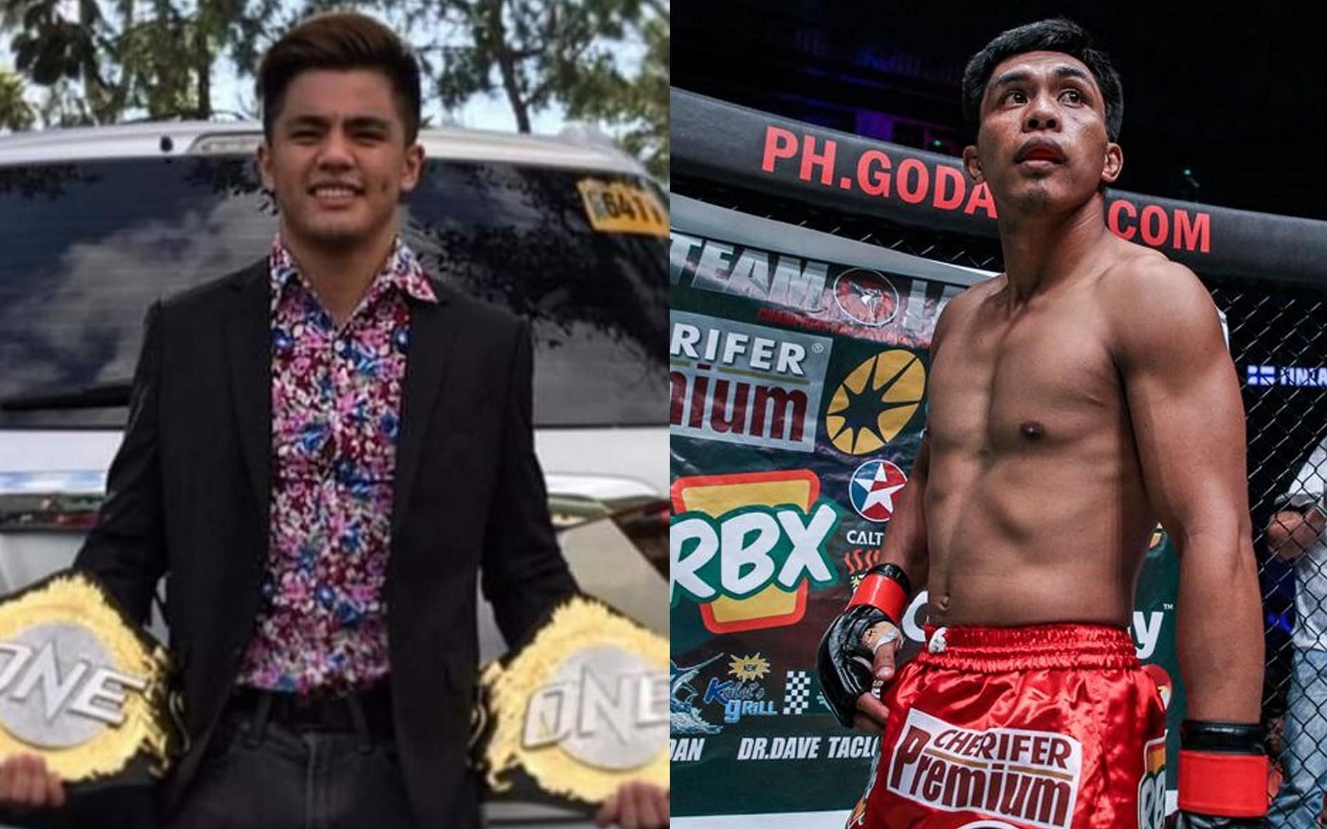 Jhanlo Sangiao (left) and Kevin Belingon (Right) [Photos: ONE Championship]