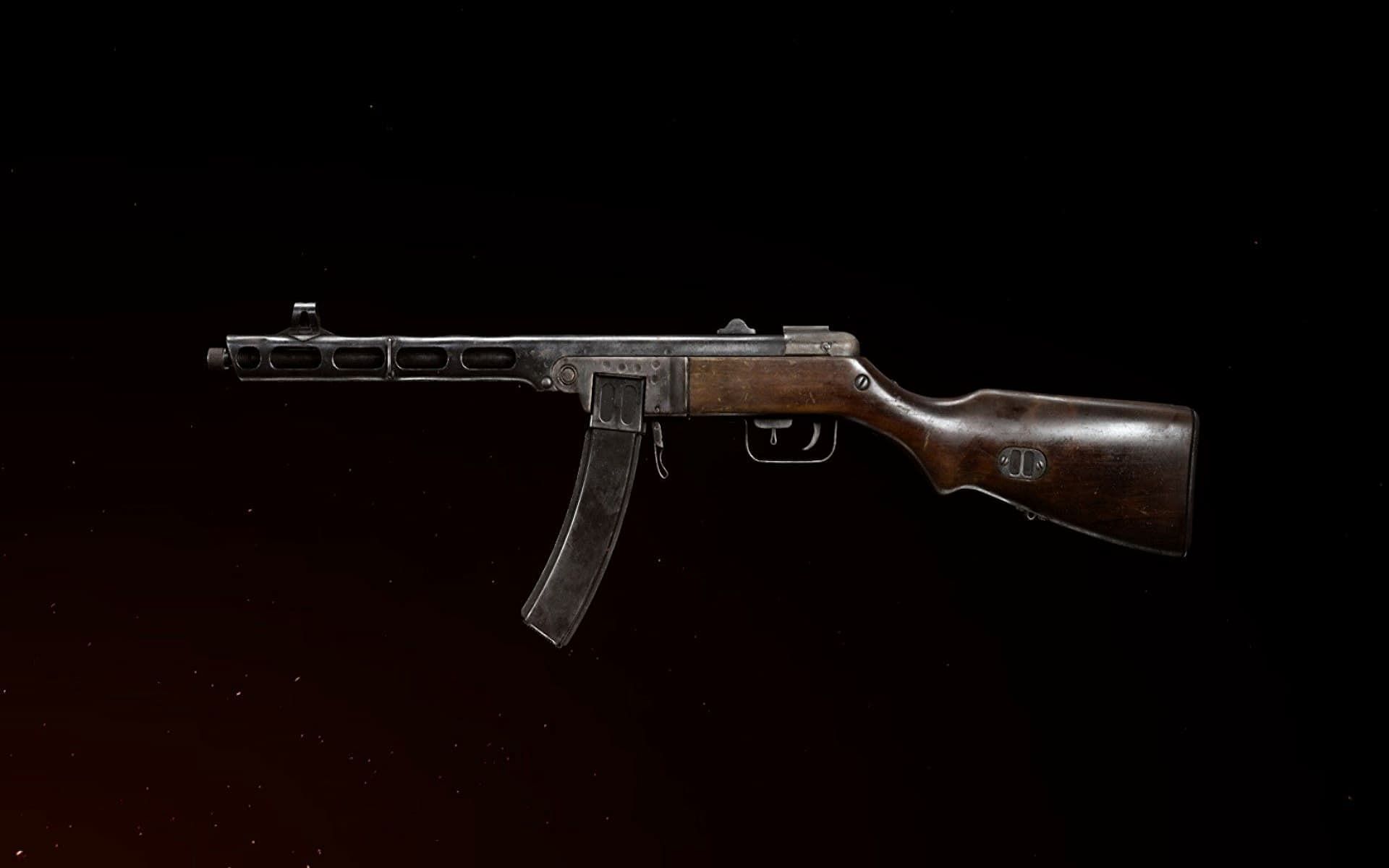 The PPSh-41 in Call of Duty: Vanguard. (Image via Activision)
