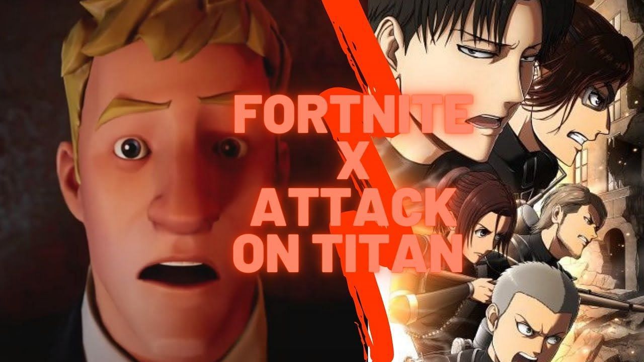 Fortnite recebe crossover com personagens de Attack on Titan