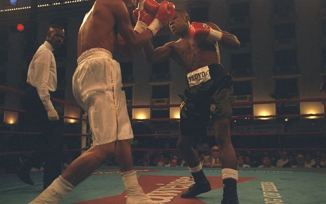 Who is Roberto Apodaca, the Mexican boxer against whom Floyd Mayweather made his 1996 pro boxing debut?