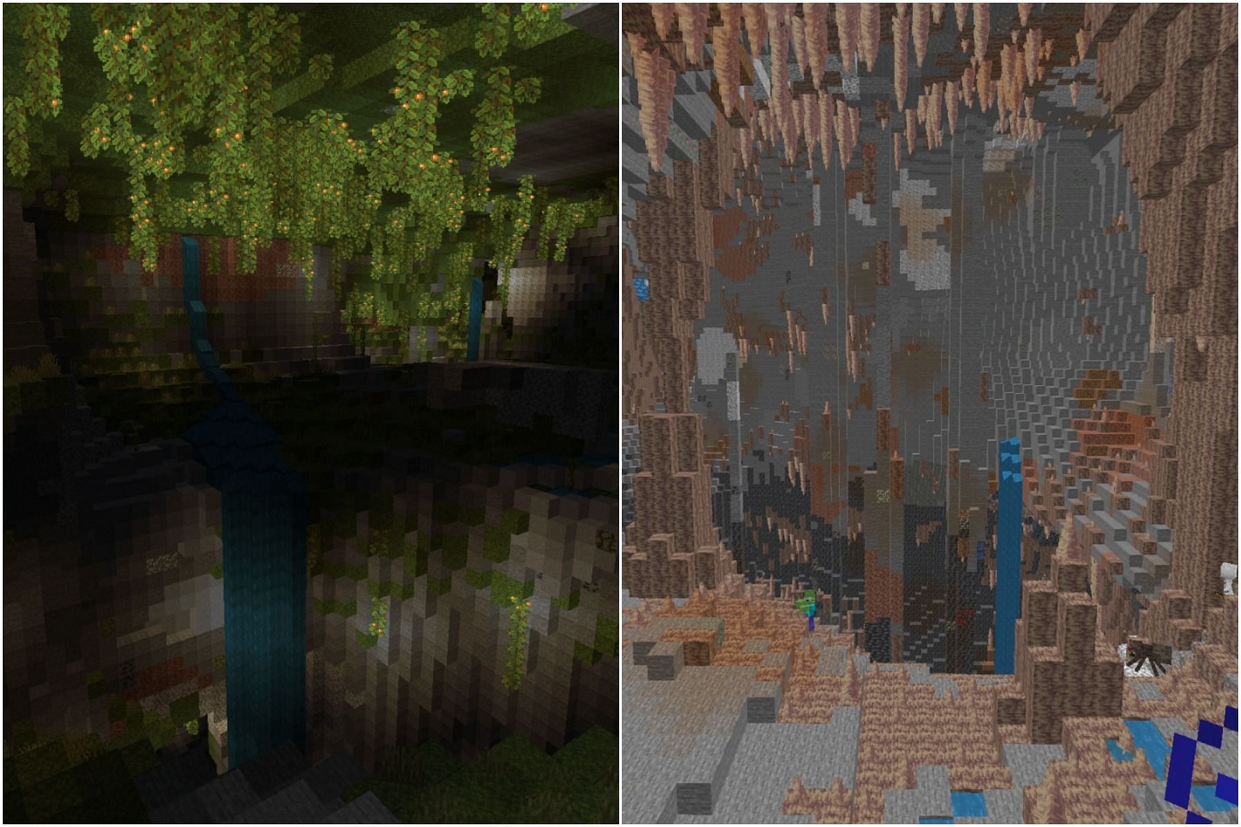 Best Minecraft 1.18 seeds for Bedrock/Pocket Edition (Image via Minecraft)