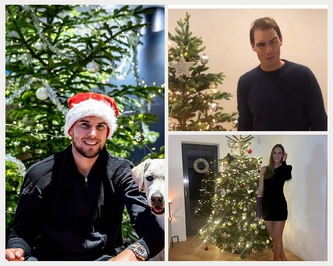 Rafael Nadal, Dominic Thiem lead chorus of tennis stars wishing fans Merry Christmas