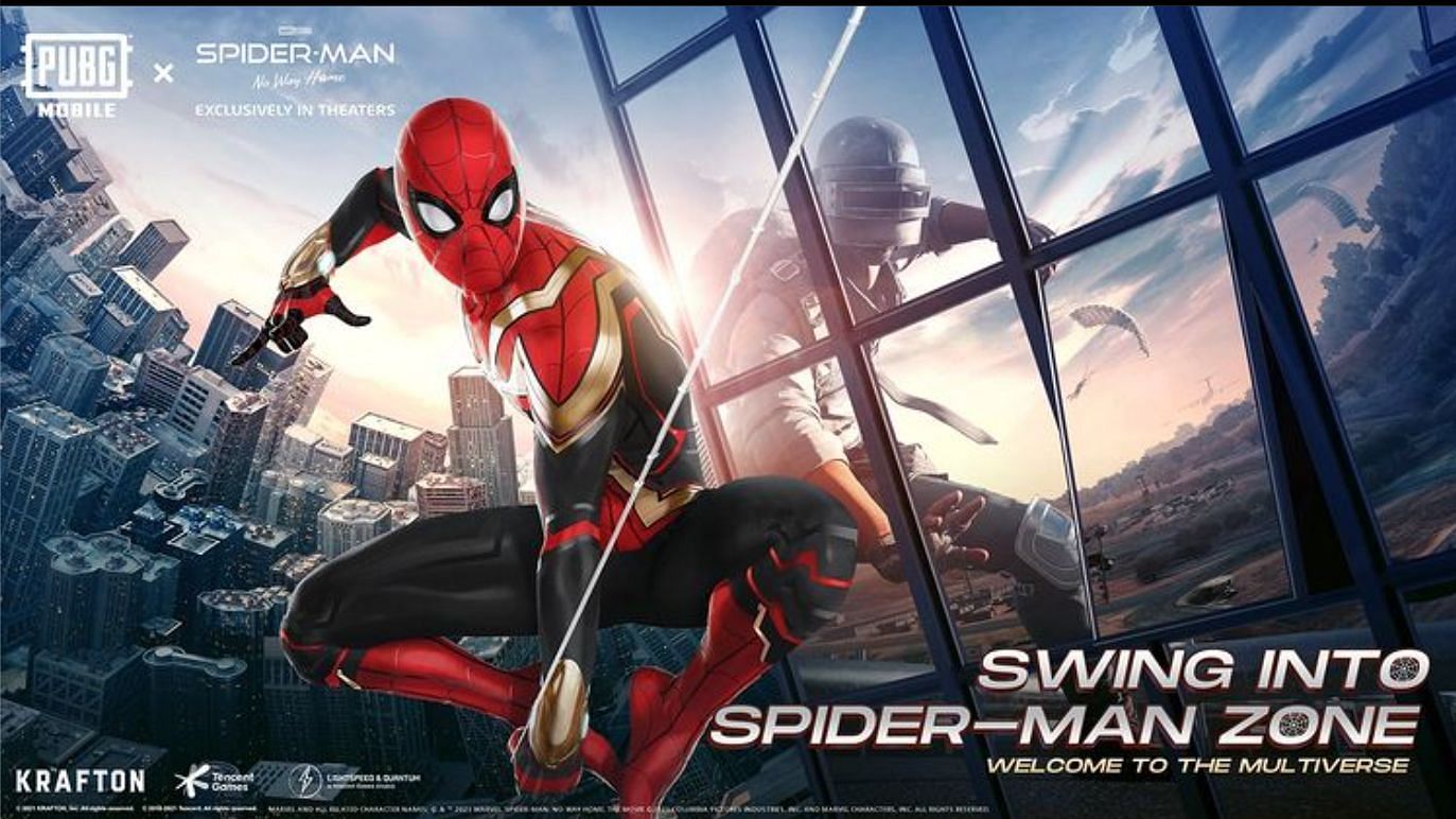 Celebrating the PUBG Mobile x Spider-Man collaboration (Image via Instagram)
