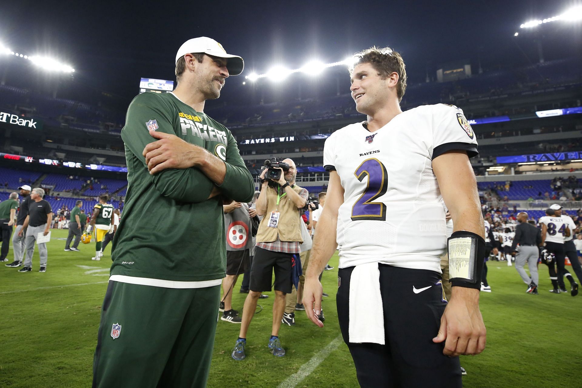 Green Bay Packers v Baltimore Ravens