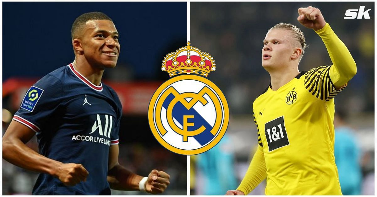 Kylian Mbappe and Erling Haaland could unite at Real Madrid