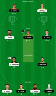SIX vs STA Dream11 Fantasy Tip #2 - BBL