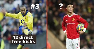 5 players who have scored the most free-kick goals in Premier League history