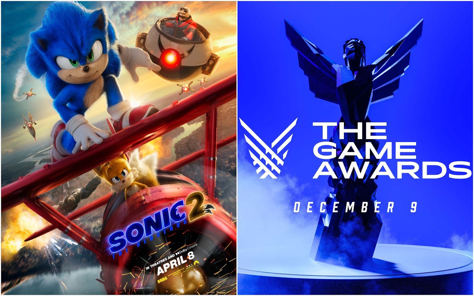 Trailer de Sonic 2: O Filme será mostrado no The Game Awards 2021