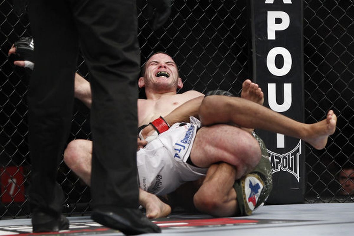 Charles Oliveira used a calf slicer to leave Eric Wisely in agony in 2012