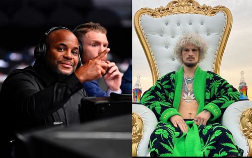 Daniel Cormier reacts to Sean O'Malley criticizing his commentary in his fight against Raulian Paiva at UFC 269 [Credits: @sugaseanmma via Instagram]