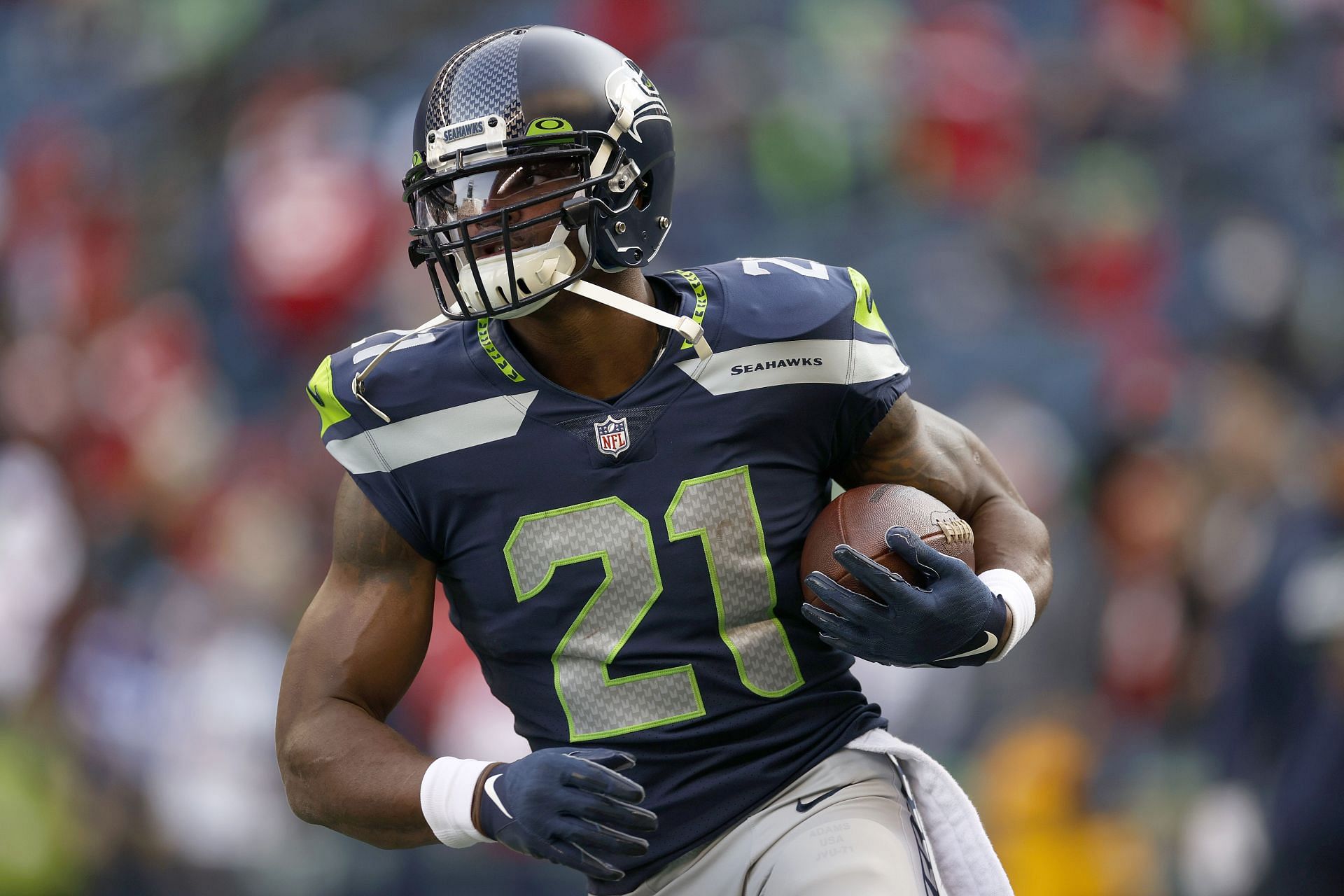 Seattle Seahawks RB Adrian Peterson vs. San Franciso 49ers