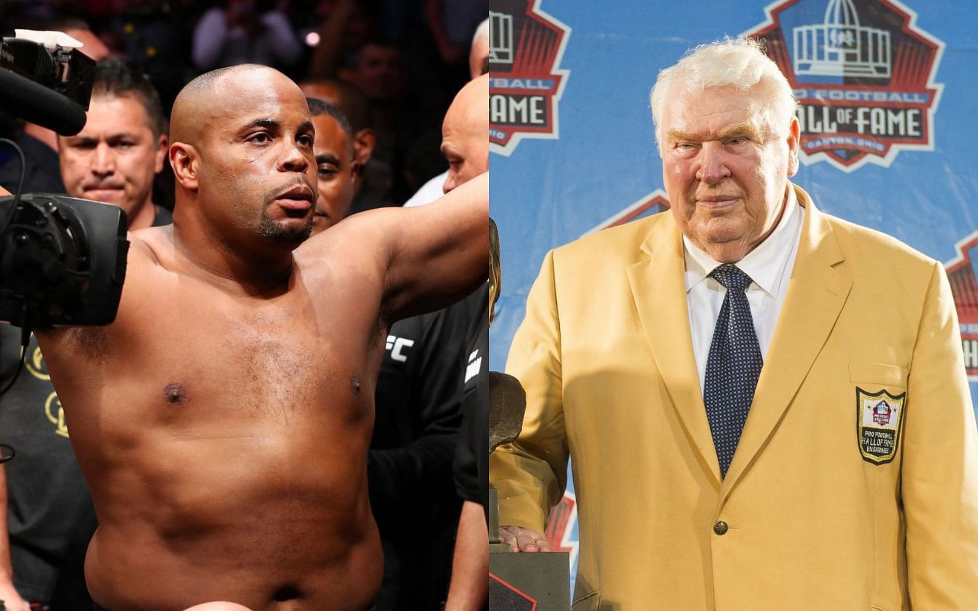 Daniel Cormier pays tribute to football legend John Madden after his passing yesterday