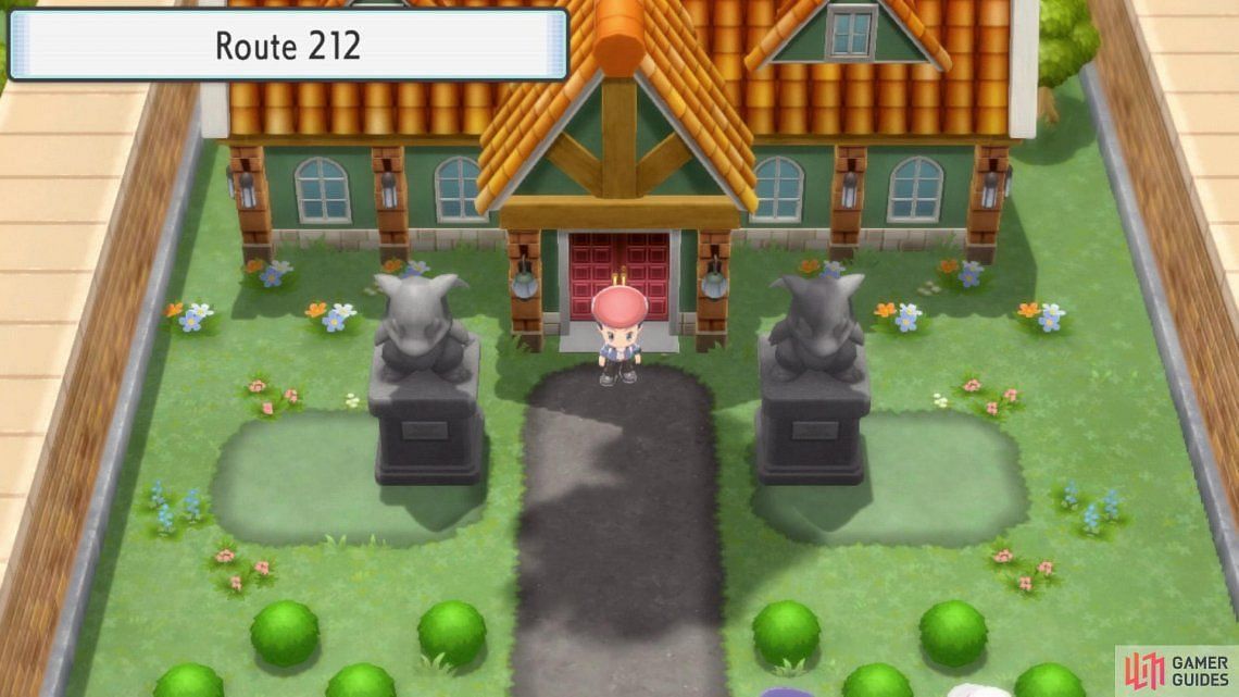 The Pokemon Mansion in BDSP. (Image via ILCA)